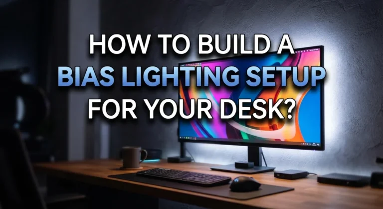 How to Build a Bias Lighting Setup for Your Desk?