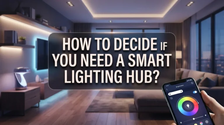How to Decide if You Need a Smart Lighting Hub?