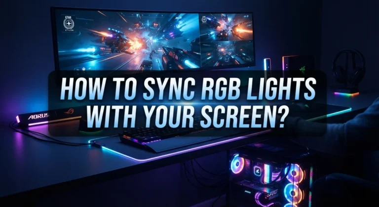 How to Sync RGB Lights With Your Screen?